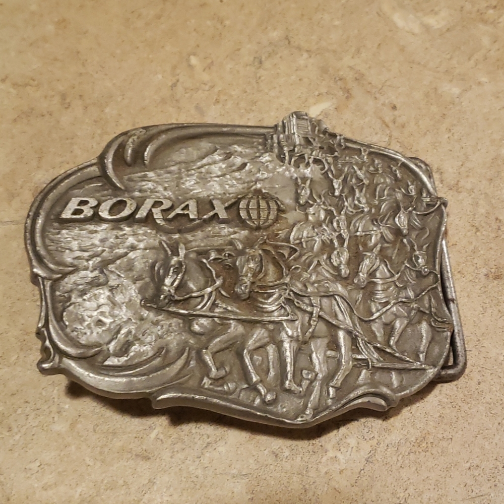 Borax 20 Mule Team Belt Buckle Limited Edition